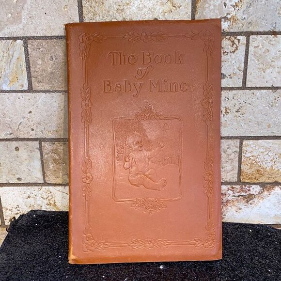No Brand Other - The Book Of Baby Mine Vintage Leather